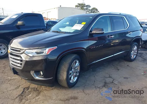 2018 Chevrolet Traverse High Country из США, поврежденный, VIN 1GNEVKKW5JJ123879